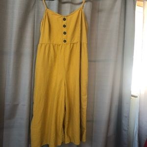 Mustard jumpsuit